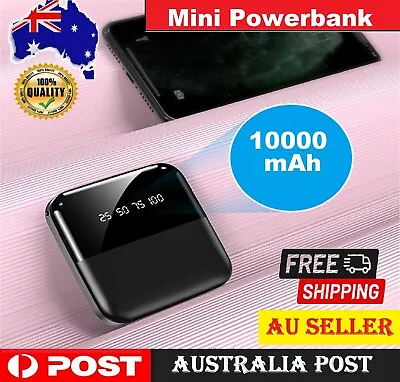 10000mAh Mini Power Bank Ultra Thin USB Portable External Battery Backup Charger • $23.49