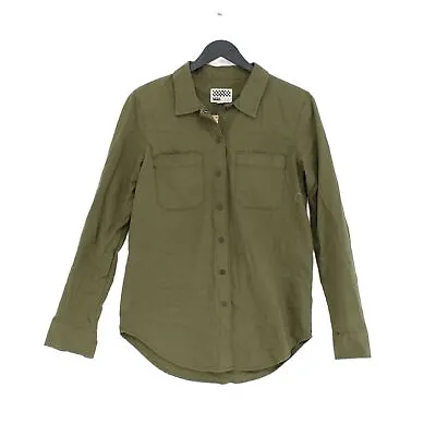 £7.40 • Buy Vans Women's T-Shirt S Green 100% Cotton