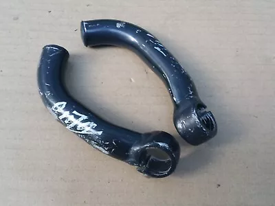 Vintage 90s Onza Mountain Bike Bar Ends Aluminum 5  Long 22.2mm Clamp Black • $18.50