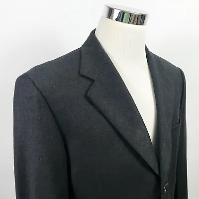 Example X Missoni Mens 42R Sport Coat Black 100% Wool Three Button Made In Italy • $13.19