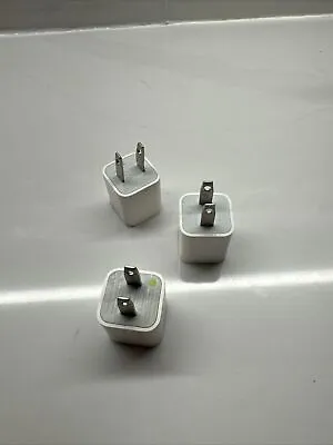 3 Authentic Apple 5W USB Wall Chargers A1385/A1265 IPhone / Android Smartphones • $11.95