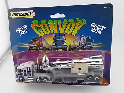 Matchbox Convoy CY100 Kenworth COE Rocket Transport NASA Die-Cast Truck Chrome • $9.99