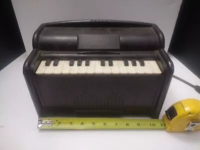 Magnus Child's Organ #1510 - Mid-Century Bakelite Toy - Works As Intended. Fun. • $40