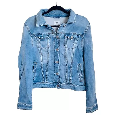 { Just Jeans }Denim Trucker Jacket (Thinner Jacket ) - Size 12 - Light Blue • $15