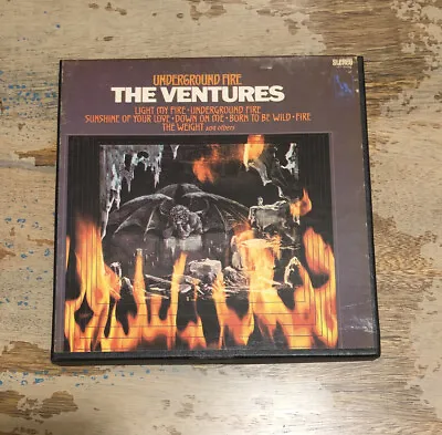 The Ventures- Underground Fire Reel To Reel Tape 4-Track 7-1/2 IPS Stereo (1968) • $95