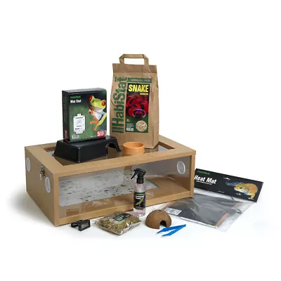 £129.99 • Buy Habistat Hatchling Snake Starter Kit Complete Snake Vivarium And Kit Corn King