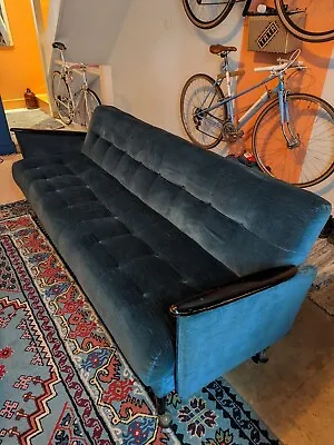 Vintage Mid Century Modern Sofa-bed • £495