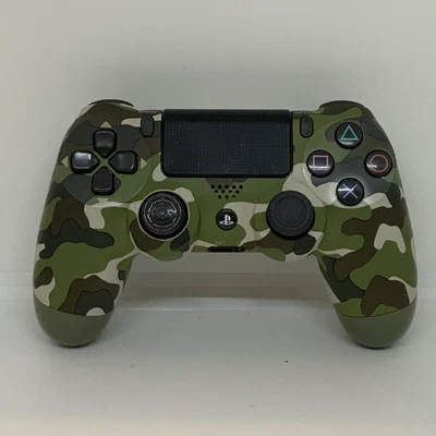 $40.95 • Buy Playstation 4 Ps4 - Camo Green Controller Dualshock Controller - Free Shipping!