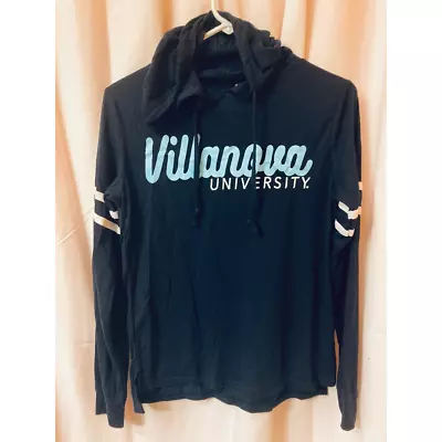 Villanova University Womens Concepts Sport Sweatshirt Black NCAA College M • $17.99