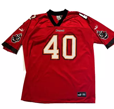 Tampa Bay Buccaneers Mike Alstott Football Jersey Puma 2XL • $49