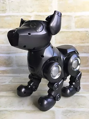 Very Cute RARE Black ROBOT DOG: Robotic TEKNO Puppy Dog: Toy Quest - Not Working • $27