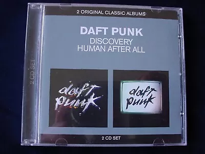 DAFT PUNK Discovery / Human After All DOUBLE 2 CD • £2.49