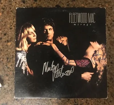 * FLEETWOOD MAC * Signed Album * MIRAGE* BUCKINGHAM FLEETWOOD & MCVIE * PROOF 1 • $599.99