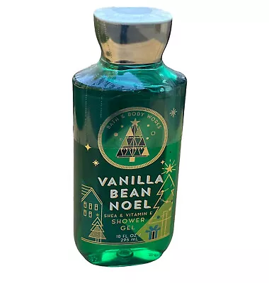 VANILLA BEAN NOEL SHEA + VITAMIN E Bath & Body Works 10 Oz 295 Ml Shower Gel NEW • $14.95