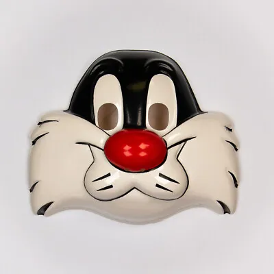 Vintage Looney Tunes Sylvester Cat Halloween Mask • $10.99