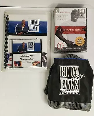 Total Transformation Body Workout Fitness By Michael Banks DVD Nutrition Journal • $12.95