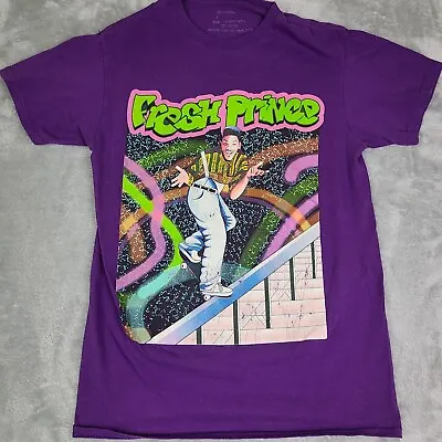 Retro Apparel Unisex Fresh Prince Tee Shirt Purple SZ  Small 90’s Hip Hop • $23