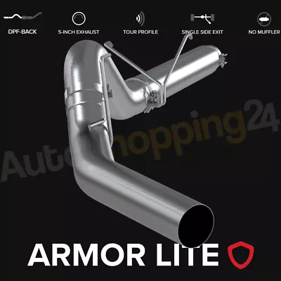 MBRP Single Side Exit 5  DPF-Back Exhaust For 11-12 RAM 2500/3500 6.7L Cummins • $364.99