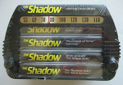 The Shadow Rare Vintage Radio Gems Box Set Radio Spirits Orson Wells Cassette • $19.89