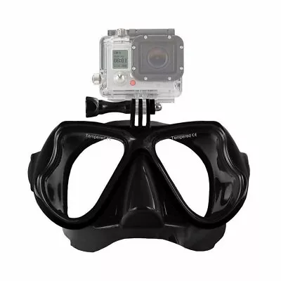 Camera Mount Diving Mask Scuba Snorkel Swimming Goggles Glasses For GoPro Black • $23.96