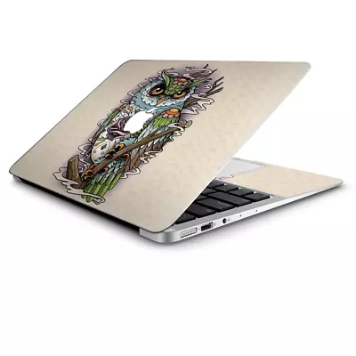 Skin Wrap For Macbook Air 11 Inch Owl Painting Aztec Style • $14.98