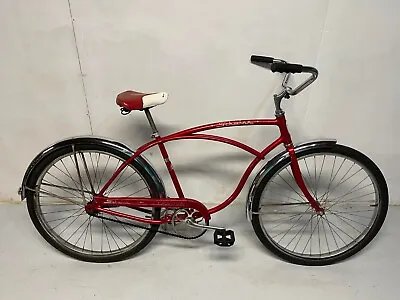 Vintage Schwinn Typhoon Men's Single Speed Red 1968 Very Original Rider Chicago • $425