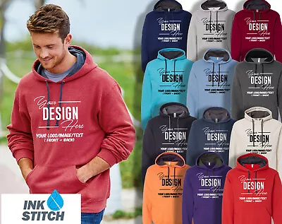 Ink Stitch Design Your Own Custom Printed Logo/Image  Sofspun® Unisex Hoodies • $34.99