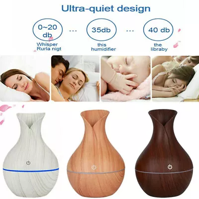 LED Air Diffuser Aroma Oil Humidifier Electric Light Up Bedroom Relaxing Defuser • $15.49