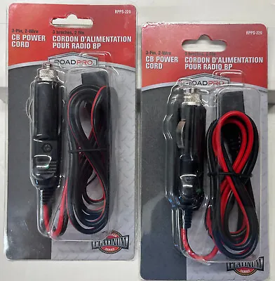 2/$21.99 RoadPro 3-Pin 2-Wire CB Power Cord (RPPS-220) • $21.99