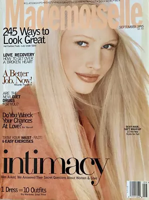 Mademoiselle September 1995 Kirsty Hume Michael Stipe Georgina Grenville Anna K • $28.95