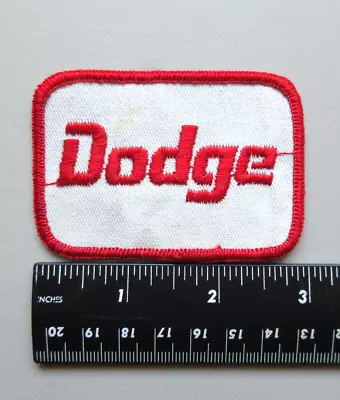 Vintage Dodge Car Truck Advertising Uniform Hat Jacket Vest Sew On Patch • $6.99