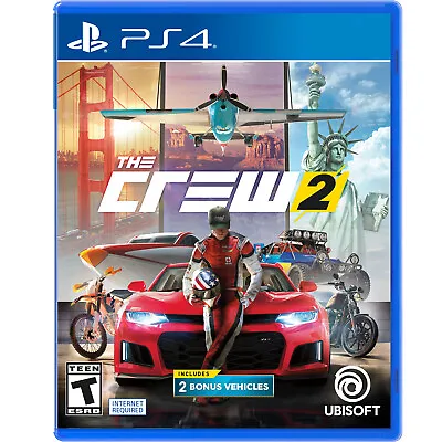 The Crew 2 PS4 [Factory Refurbished] • $10.54