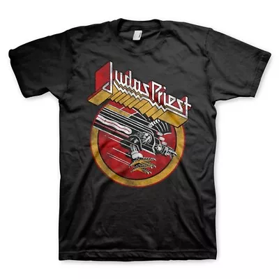 JUDAS PRIEST - Solid Circle Vintage  - T-shirt - NEW - XLARGE ONLY • $49.99