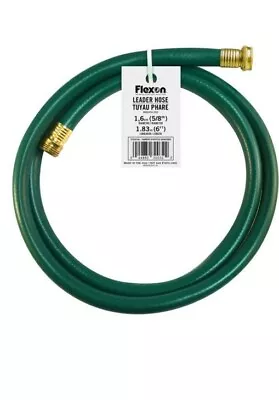 5/8 In. Dia. X 6 Ft. L. Leader Garden Hose Hose __Female Male Connections • $18.88