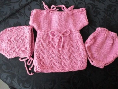 £8.99 • Buy Hand Knitted Dolls Clothes 16-inch Baby Doll - Free UK Postage