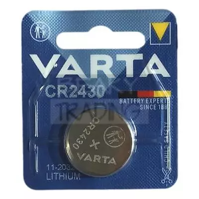 CR2430 DL2430 | VARTA Brand | 3v  Battery | Baby  Secure  Pack | 1 X Single Pack • £3.20