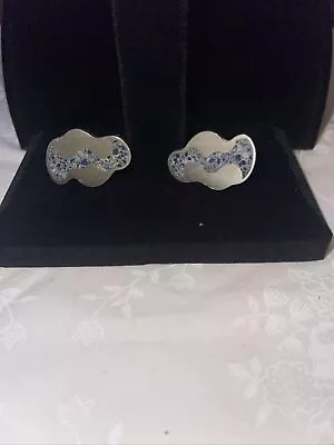 Hecho En Mexico Cufflinks 925  Sterling Silver Signed • $60