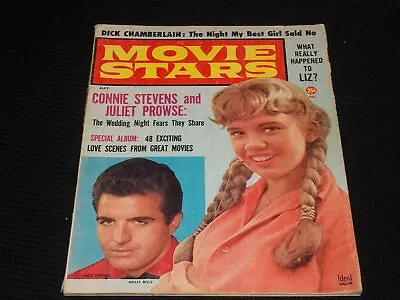 1963 May Movie Stars Magazine - Vince Edwards Hayley Mills Front Cover - E 3463 • $45