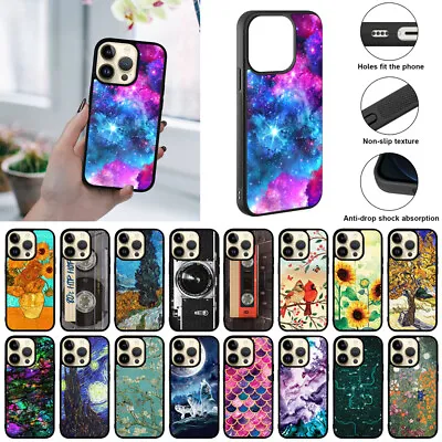 Hard Back Case Cover For Apple IPhone 14 Pro / 13 Mini / 12 Pro Max Phone Case • $14.99