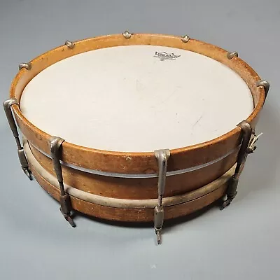 Antique Vintage 1920's High Quality Wood Snare Drum -unmarked • $280