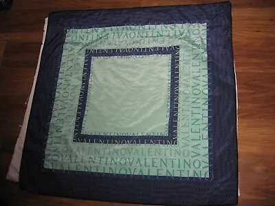 Valentino 100% Silk Hand Rolled Hem Scarf • £4.50