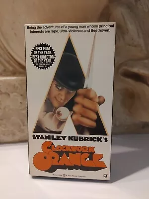 Vintage A Clockwork Orange VHS (1971  ) WB Stanley Kubrick • $18.80