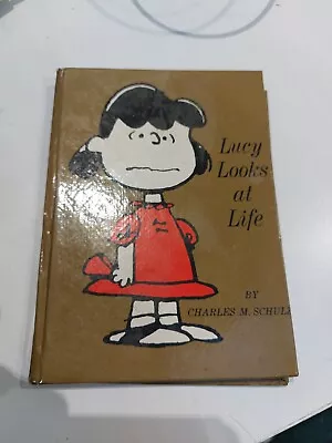 Lucy Looks At Life - Charles M Schulz Snoopy Charlie Brown Hallmark Book 1975 • £5