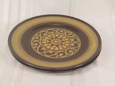 Set Of 2 Mikasa Majorca Verona Green E2828 8-1/4' Salad Plates Pair • $18.30