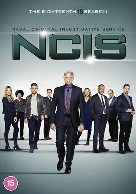 NCIS: The Eighteenth Season DVD (2022) Mark Harmon Cert 15 4 Discs ***NEW*** • £19.99