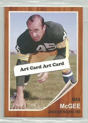 Max McGee Green Bay Packers 2022  Football Art Card • $5.69