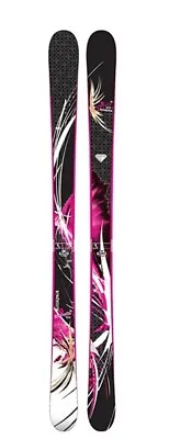$174 • Buy Rossignol Scratch Girl 168cm Twin Tip Skis New Old Stock 2008 Pink & Black