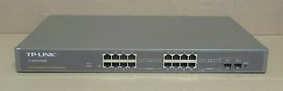 TP-Link TL-SG2216 16-Port Gigabit + 2x Combo SFP Slot Ethernet Network Switch • £48