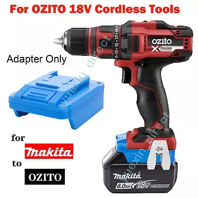 $28.89 • Buy Battery Converter For Makita 18V Lithium-Ion Convert To Ozito 18V Series Tools