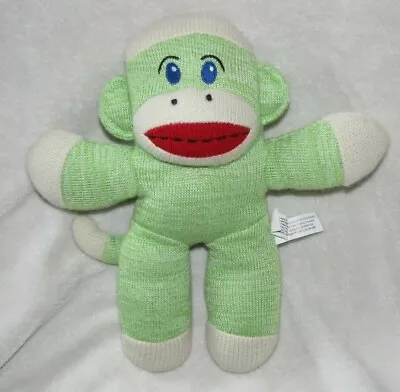$11.49 • Buy Mini Maxx Stuffed Plush Knit Sweater Green Sock Monkey Animal Doll Toy Rattle